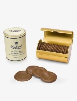 Milk Chocolate Sea Salt Caramel Thins 195g