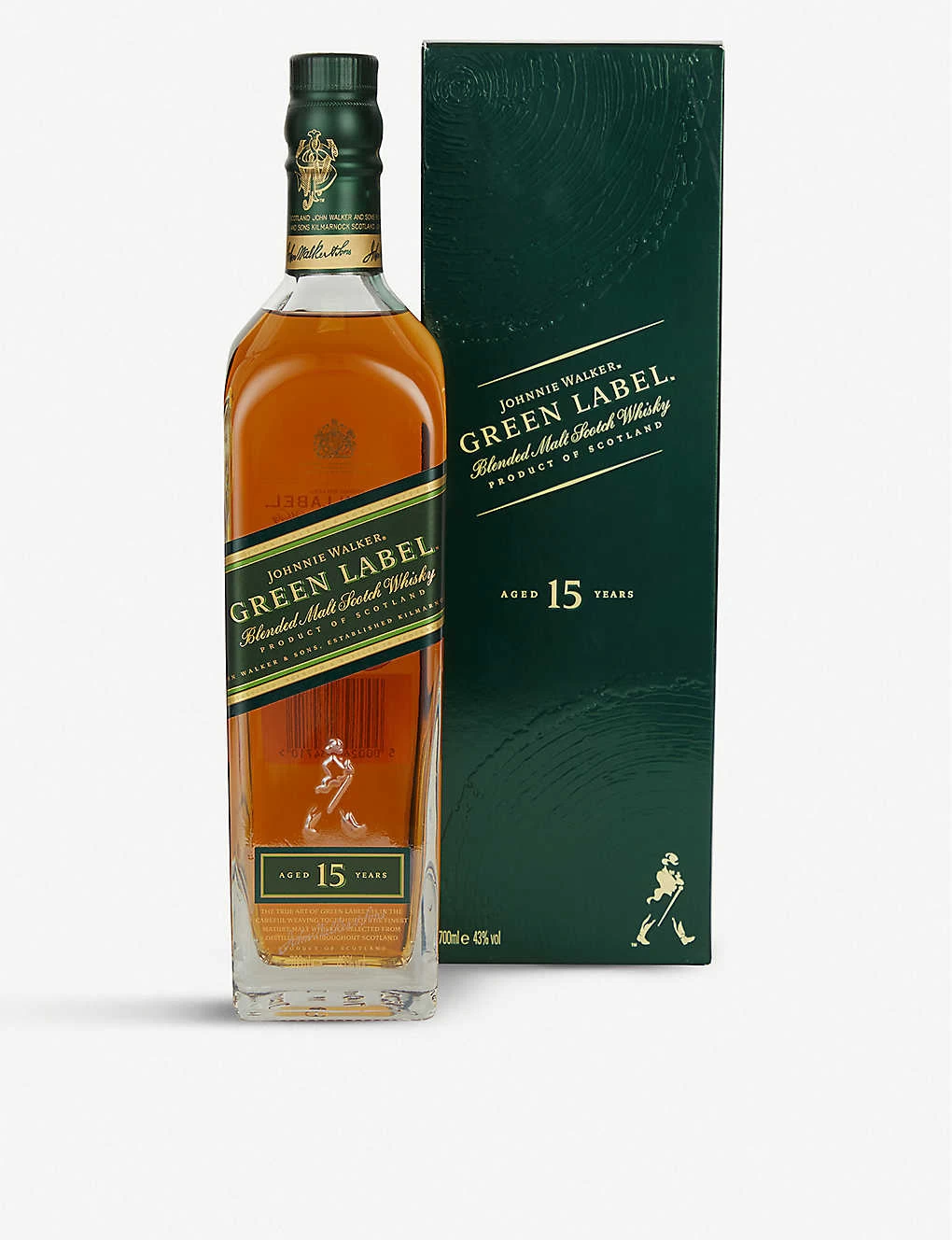 Green Label 15-year-old Blended Scotch Whisky 700ml 4 Green Label 15-year-old Blended Scotch Whisky 700ml - Image 2