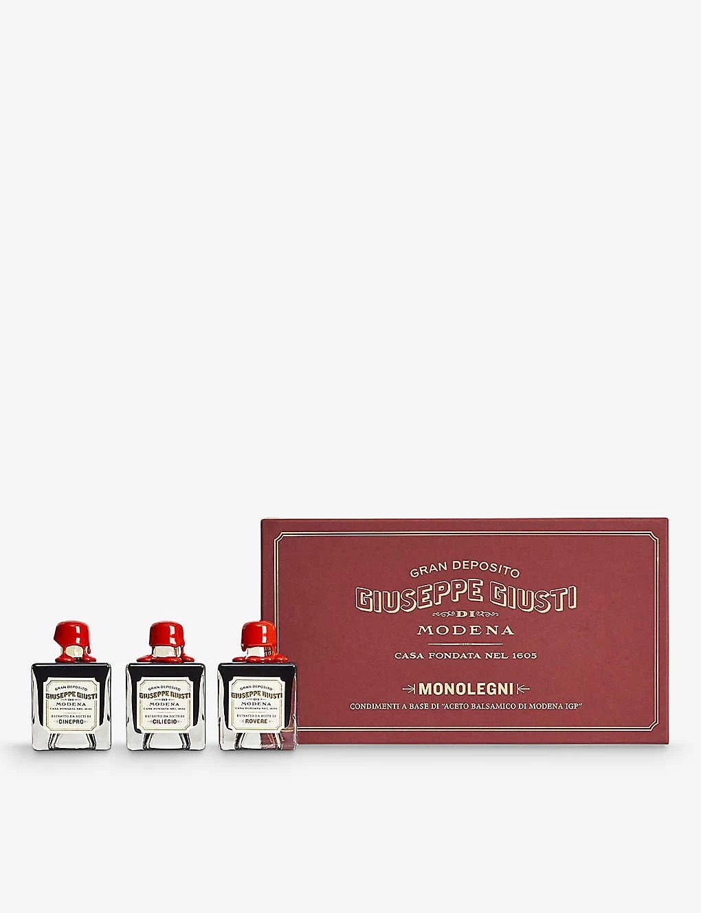 Monolegni Balsamic Vinegar Gift Set Of Three 4 Monolegni Balsamic Vinegar Gift Set Of Three - Image 2