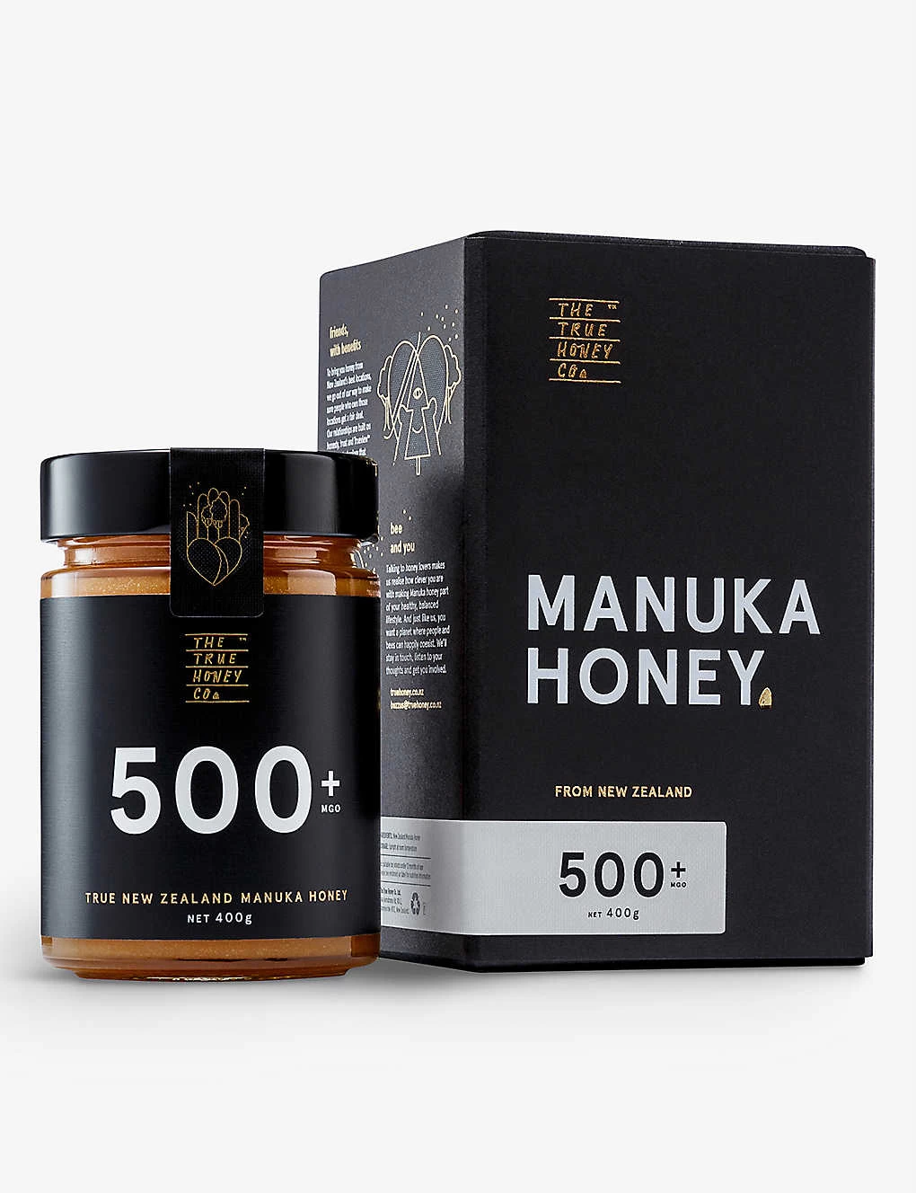 Raw Manuka Honey MGO500+ 400g 4 Raw Manuka Honey MGO500+ 400g - Image 2