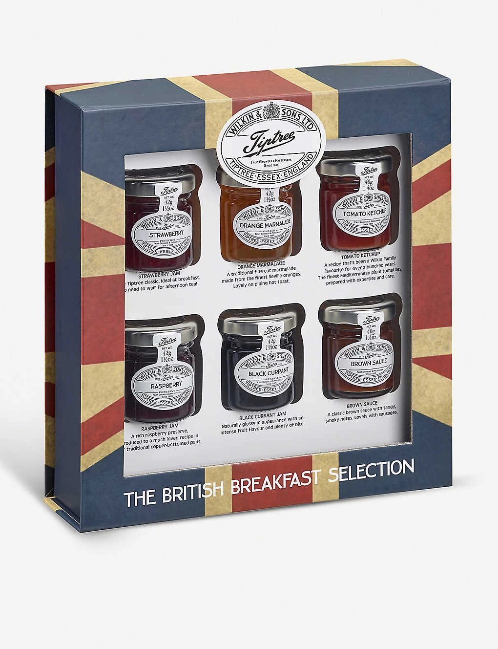 The British Breakfast Condiment Selection X1 40g X5 42g 3 The British Breakfast Condiment Selection X1 40g X5 42g