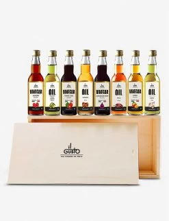 Miniature Oils & Vinegars Gift Set Of Eight