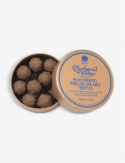 Milk Chocolate Praline Sea Salt Caramel Truffles 100g