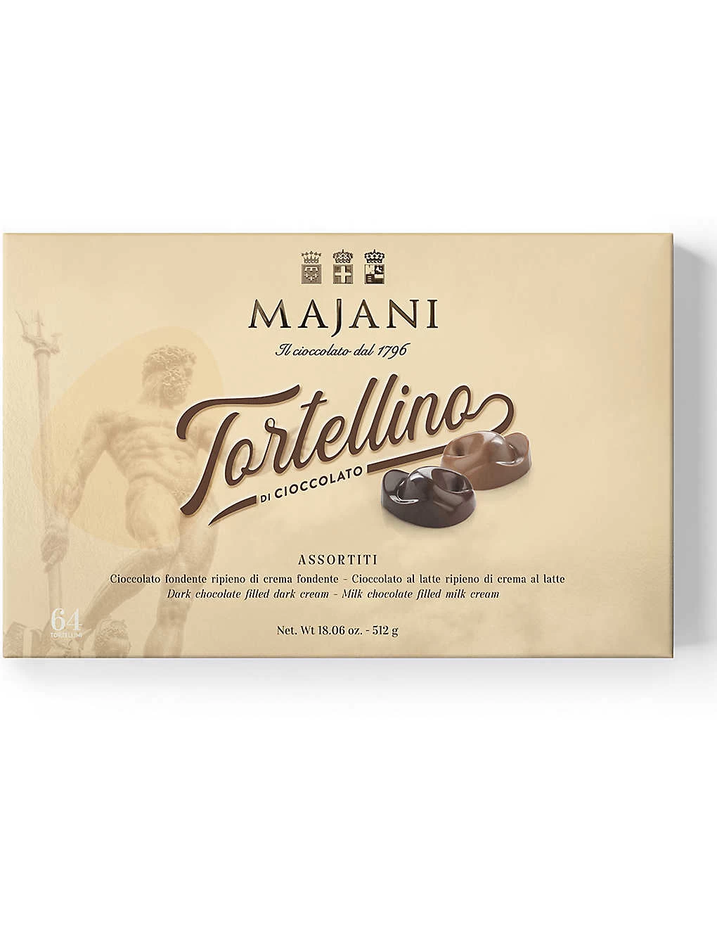 Tortellini Dark And Milk Filled Pralines 512g 3 Tortellini Dark And Milk Filled Pralines 512g