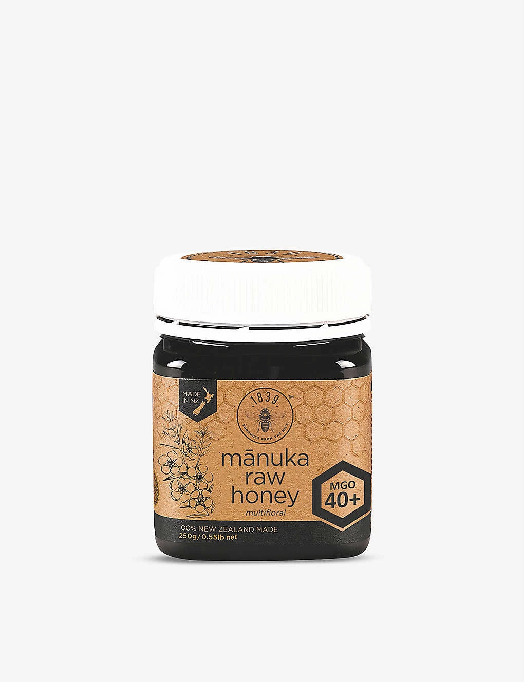 1839 MGO 40+ Raw Mānuka Floral Honey 250g 3 1839 MGO 40+ Raw Mānuka Floral Honey 250g