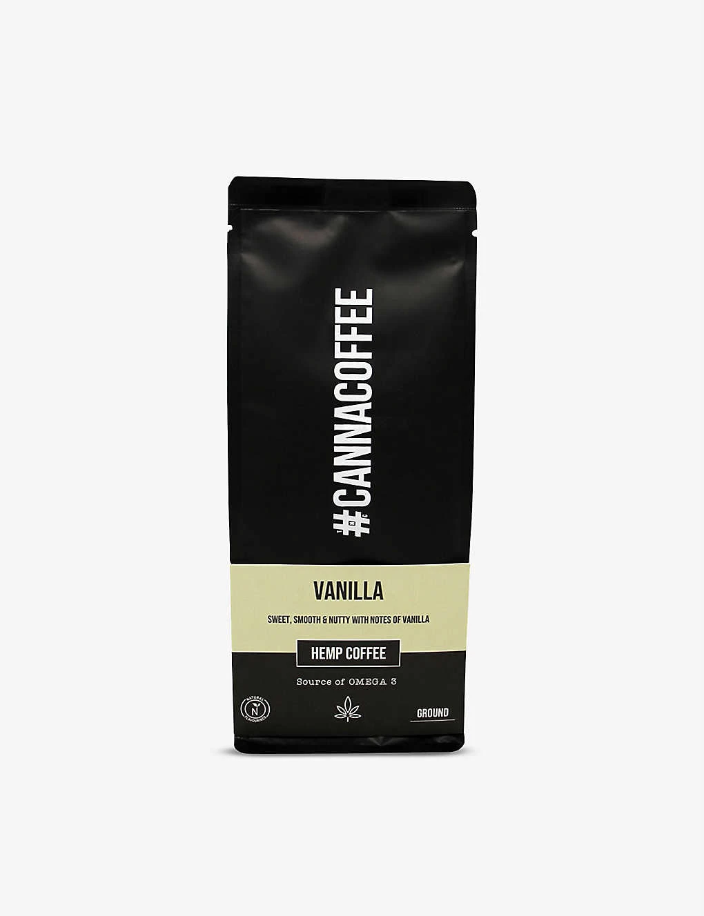 Cannacoffee Vanilla Hemp Ground Coffee 227g 3 Cannacoffee Vanilla Hemp Ground Coffee 227g
