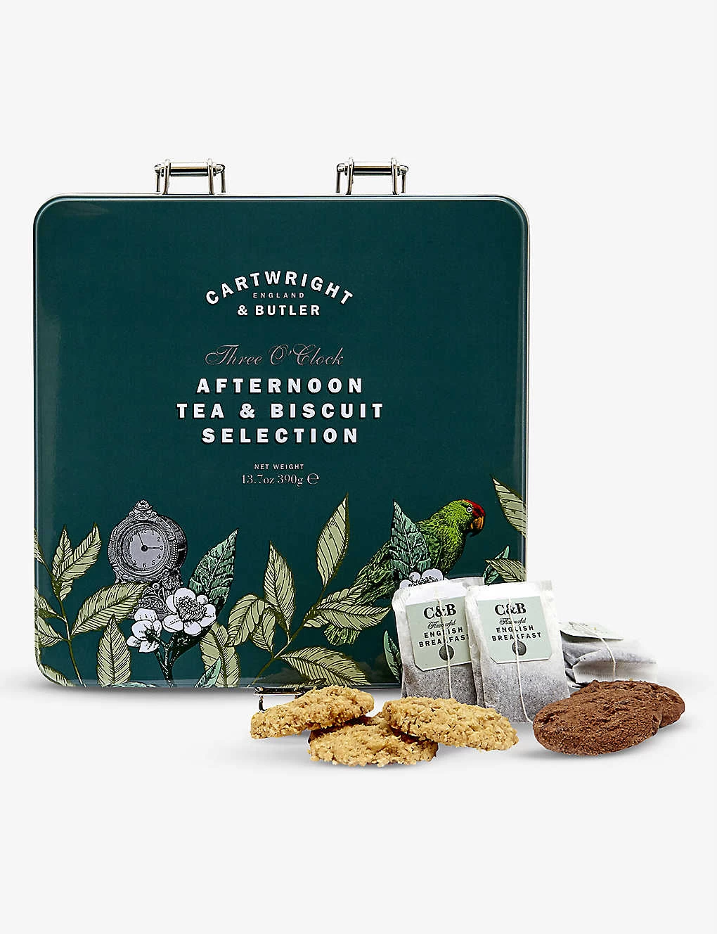 Three O'Clock Afternoon Tea And Biscuit Selection 390g 3 Three O'Clock Afternoon Tea And Biscuit Selection 390g