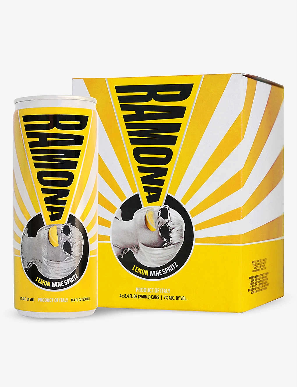 Ramona Lemon Wine Spritz 4x250ml 3 Ramona Lemon Wine Spritz 4x250ml