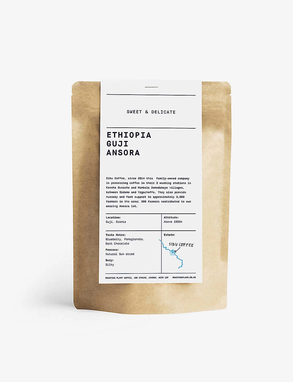 Ethiopia Guji Ansora Whole Bean Coffee 250g 3 Ethiopia Guji Ansora Whole Bean Coffee 250g