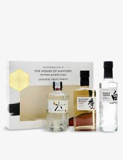 The House Of Suntory Japanese Craft Spirit Gift Set 3x200ml