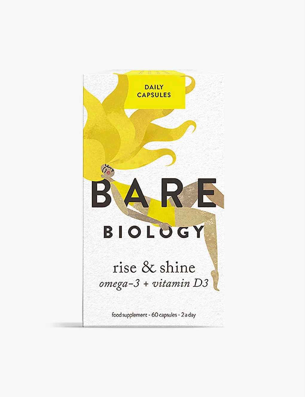 Rise & Shine Omega-3 And Vitamin D3 Food Supplements 60 Capsules 4 Rise & Shine Omega-3 And Vitamin D3 Food Supplements 60 Capsules - Image 2