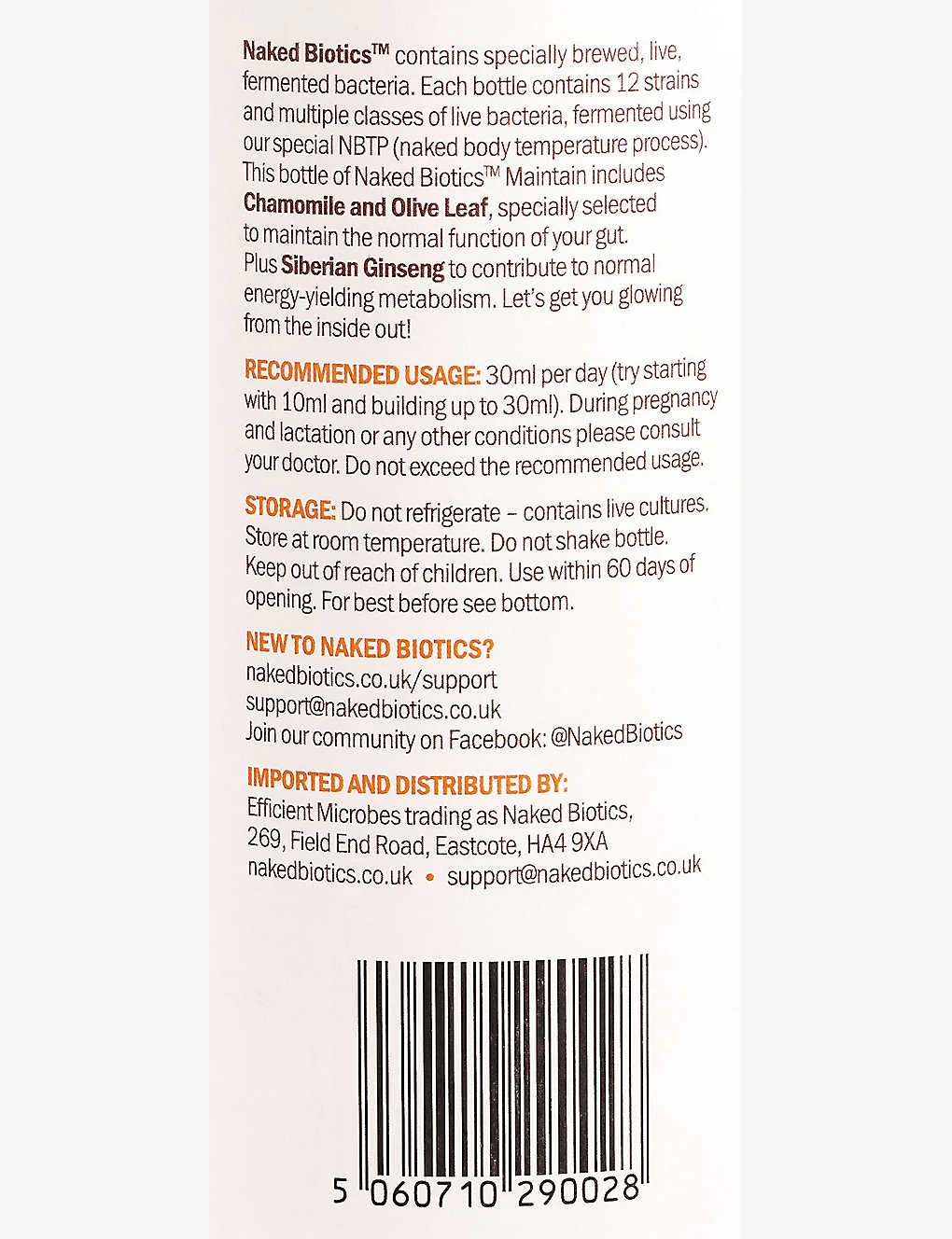 Maintain Supplement 1L 6 Maintain Supplement 1L - Image 4