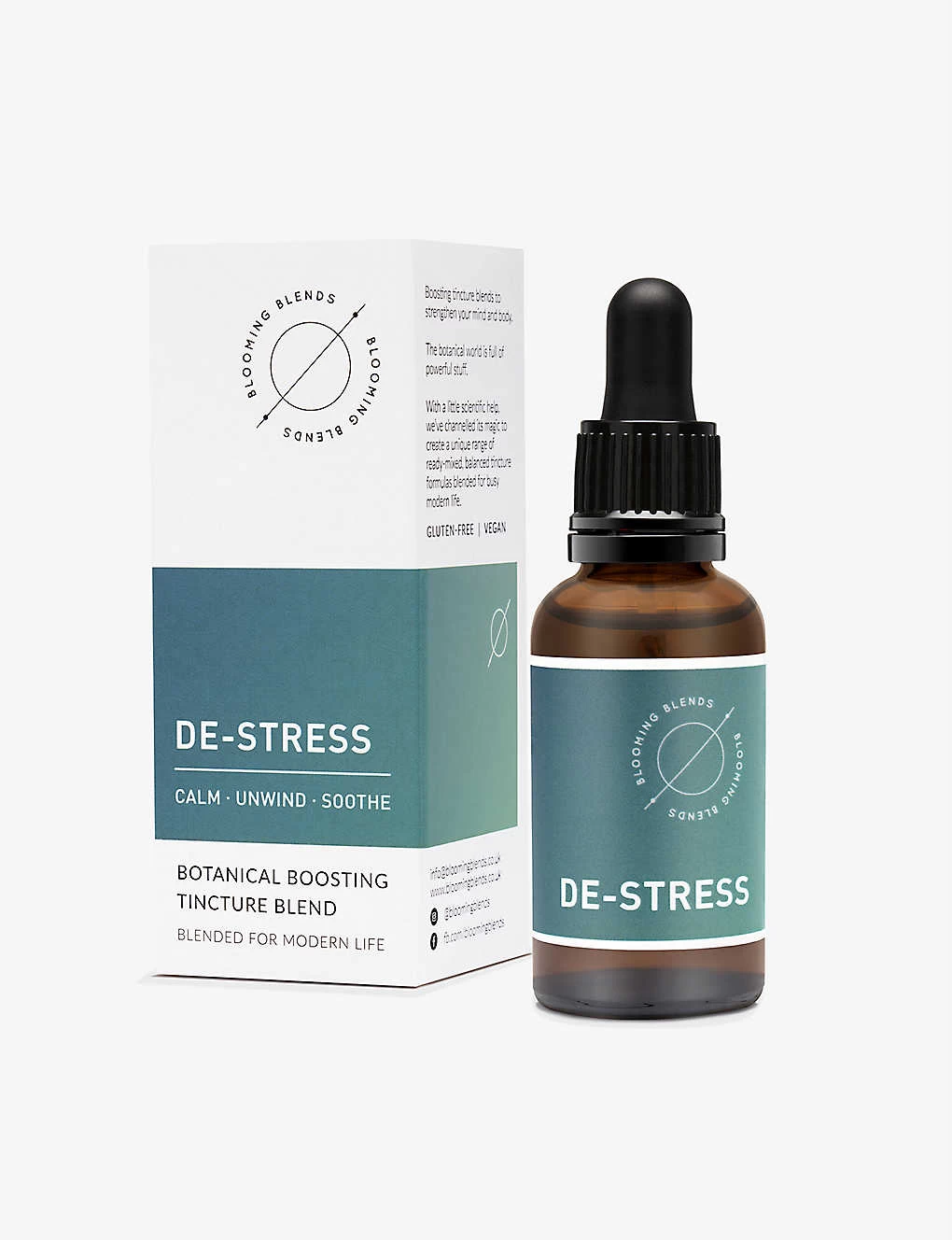 De-Stress Botanical Tincture Blend 30ml 3 De-Stress Botanical Tincture Blend 30ml