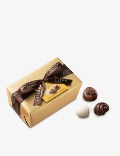 Gold Ballotin Chocolate Selection Box 350g -Boutique Gourmet Store R03919055 ALT01