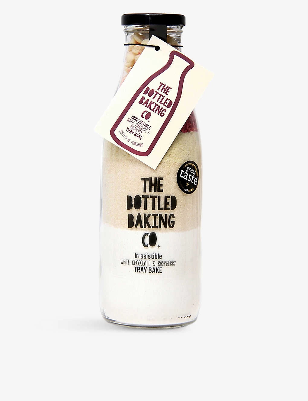 The Bottle Baking Co. Irresistible White Chocolate & Raspberry Tray Bake Mix 559g 3 The Bottle Baking Co. Irresistible White Chocolate & Raspberry Tray Bake Mix 559g