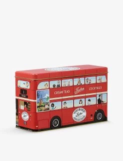 Jam Preserve, Tea And shortbread Selection In Double-decker Red Bus Tin Gift Set -Boutique Gourmet Store R03951458 ALT02