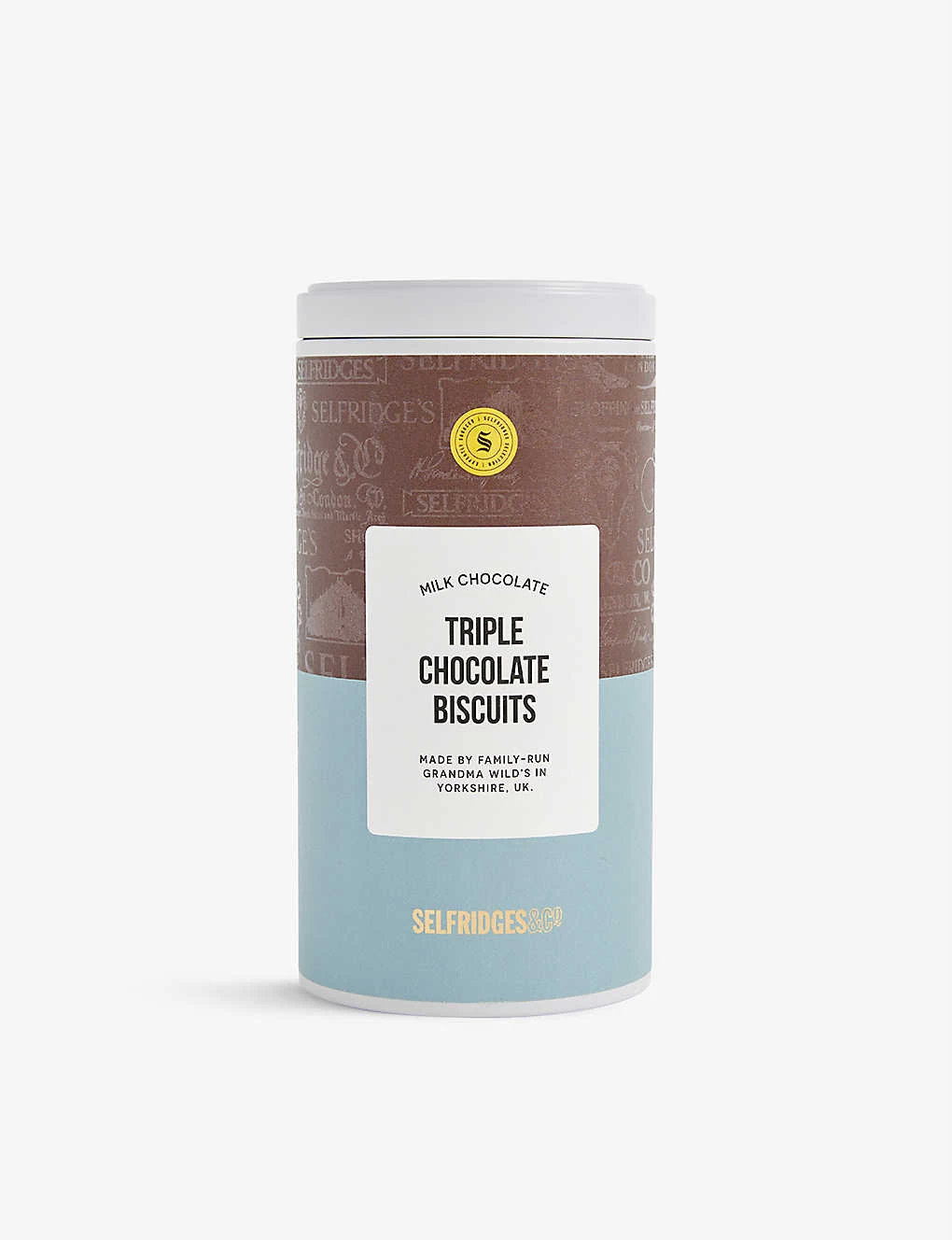 Triple Chocolate Chip Biscuit Tin 200g 3 Triple Chocolate Chip Biscuit Tin 200g