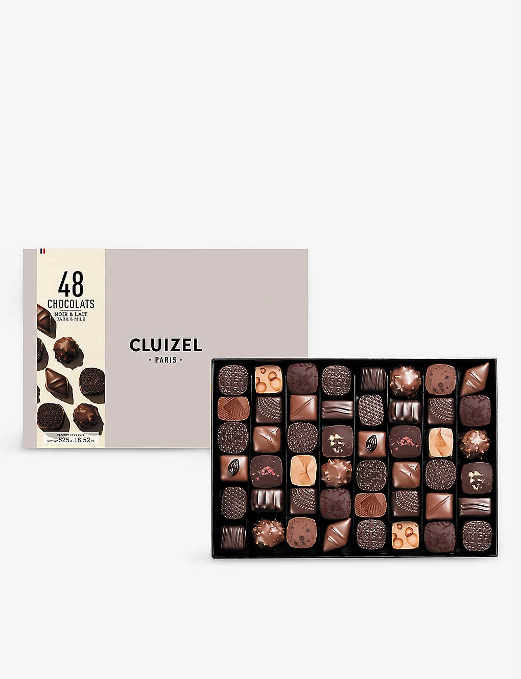 Noir & Lait Chocolate Bonbons Box Of 48 3 Noir & Lait Chocolate Bonbons Box Of 48