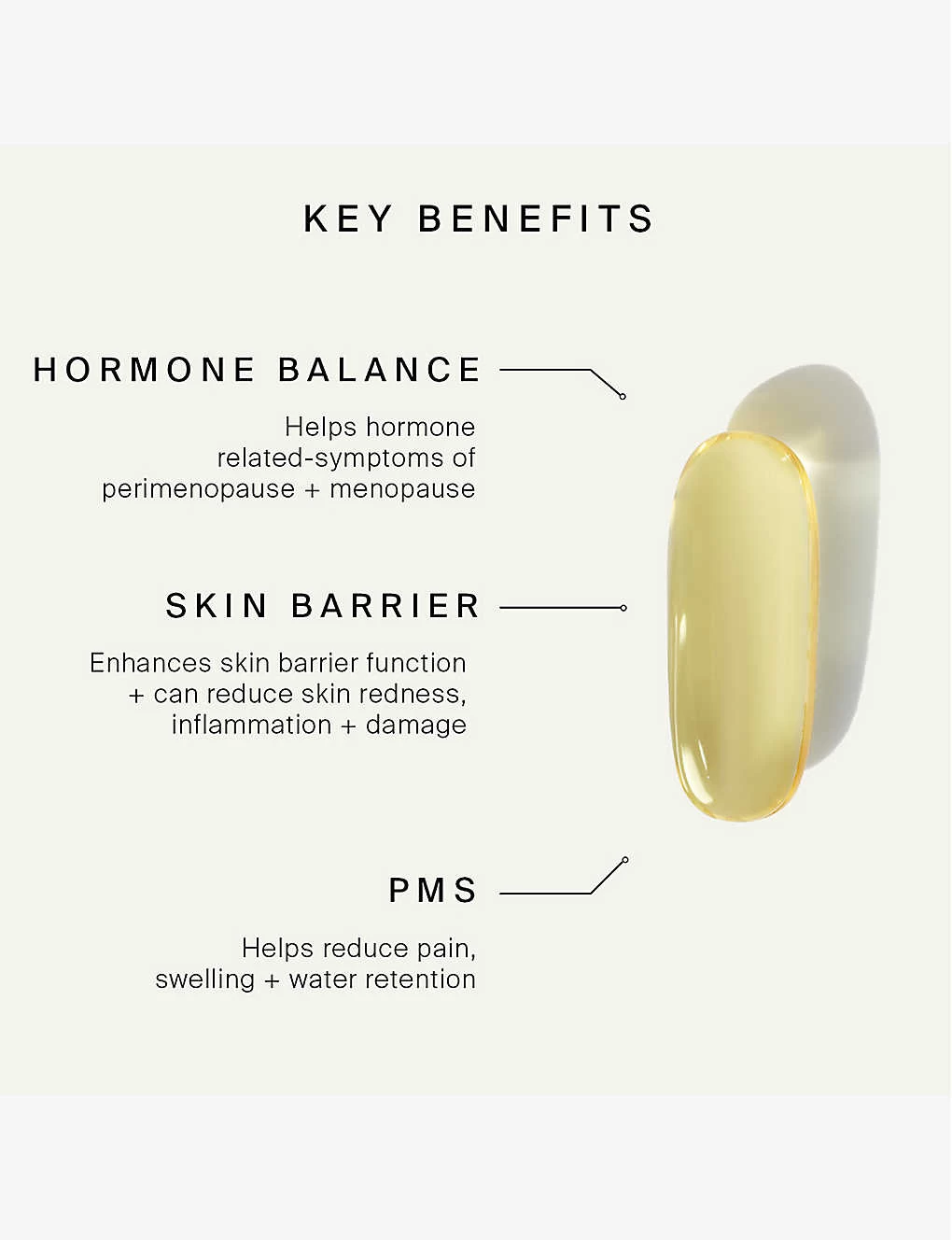 Essential GLA Menstrual And Hormone Support 60 Supplements 5 Essential GLA Menstrual And Hormone Support 60 Supplements - Image 3