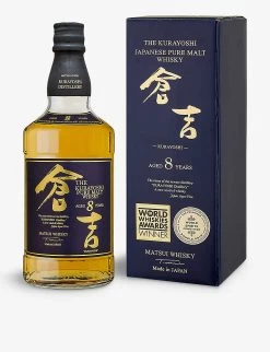 Matsui The Kurayoshi 8-year-old Pure-malt Japanese Whisky 700ml