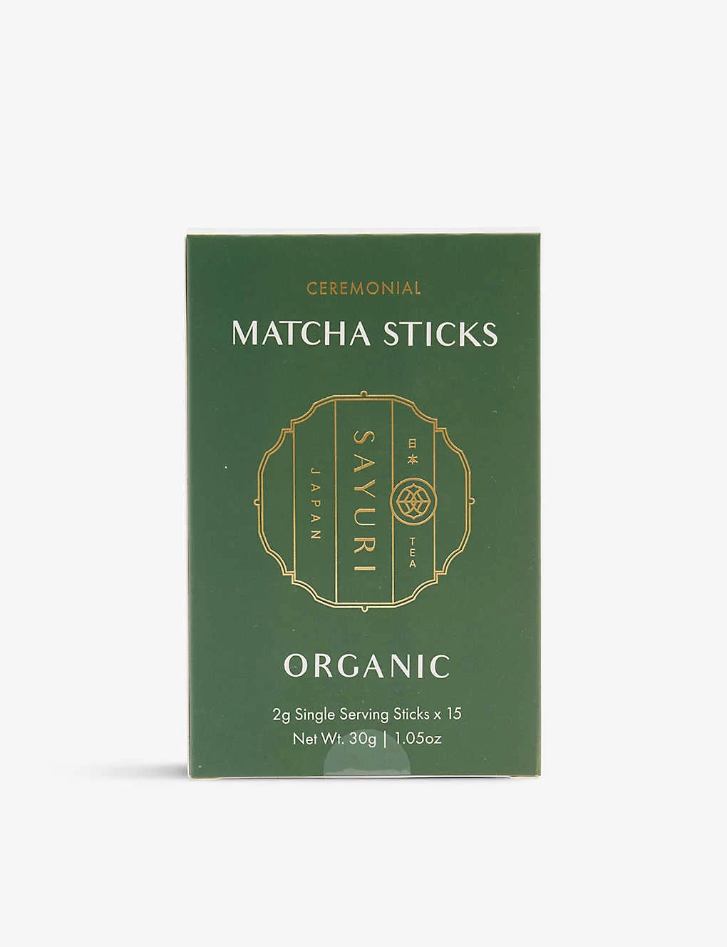 Organic Matcha Sticks 30g 3 Organic Matcha Sticks 30g
