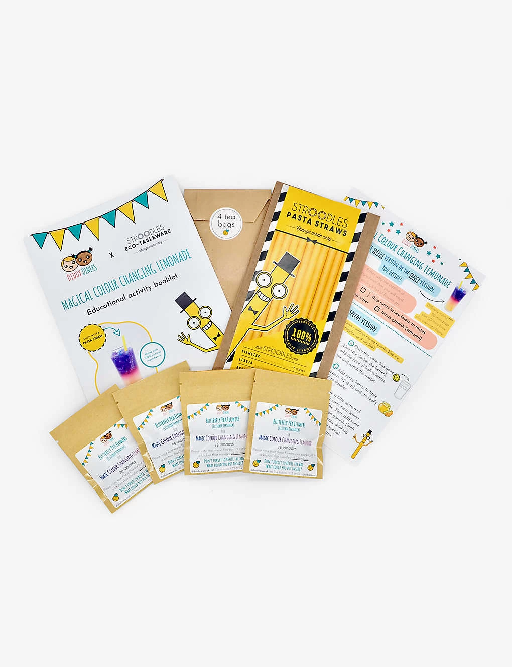 Stroodles Magic Colour Changing Lemonade Eco-kit 4 Stroodles Magic Colour Changing Lemonade Eco-kit - Image 2