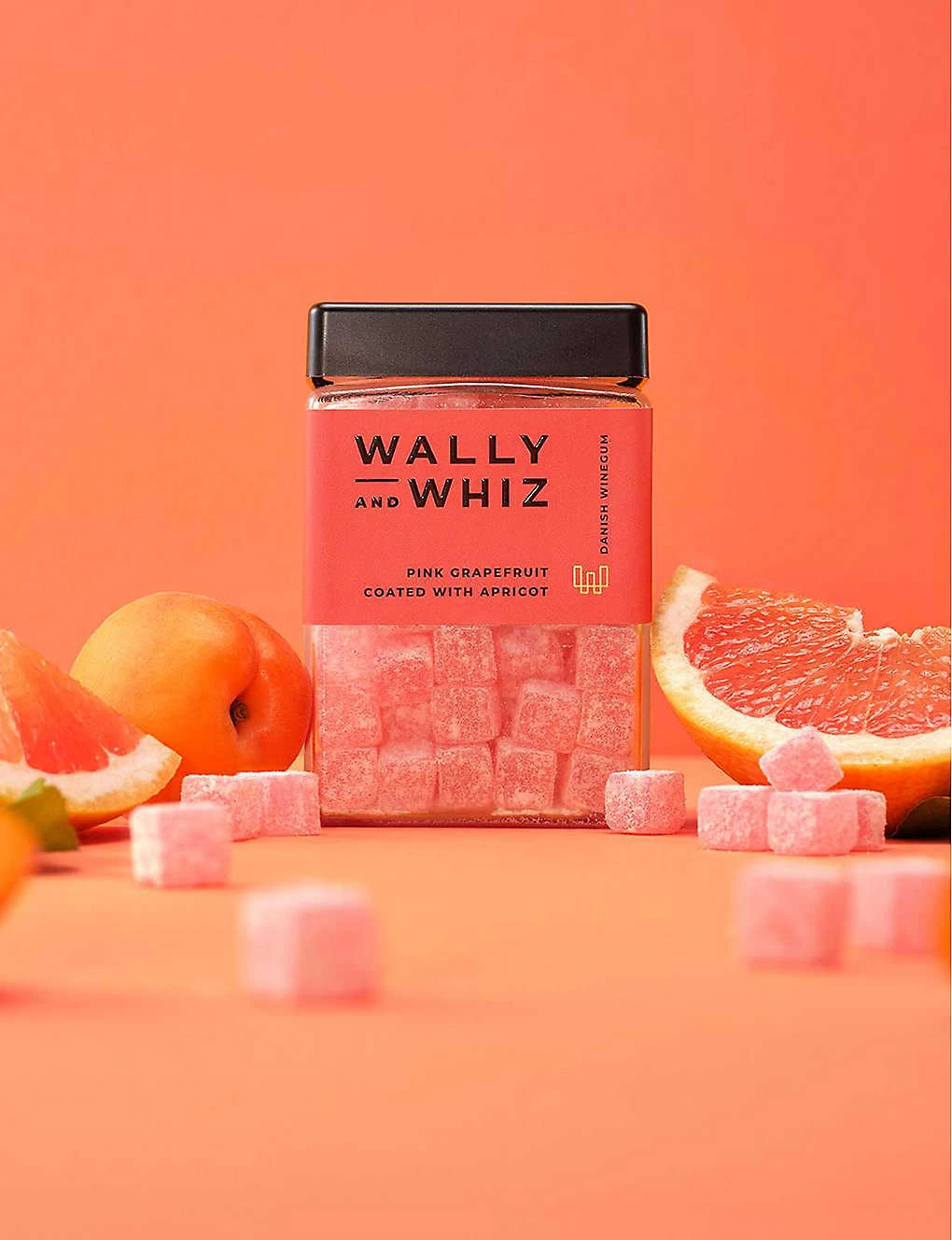 Candy Wally And Whiz Pink Grapefruit And Apricot Winegums 240g 4 Candy Wally And Whiz Pink Grapefruit And Apricot Winegums 240g - Image 2